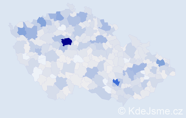 Jméno: 'Anita', počet výskytů 1802 v celé ČR