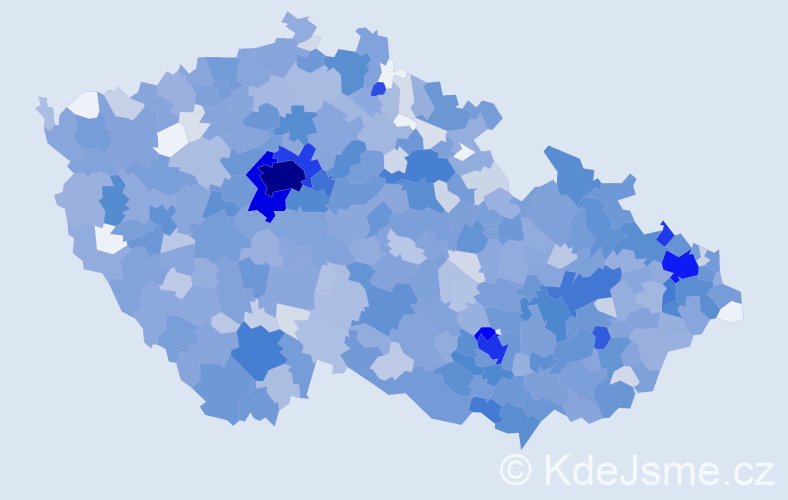 Jméno: 'Sofie', počet výskytů 2584 v celé ČR