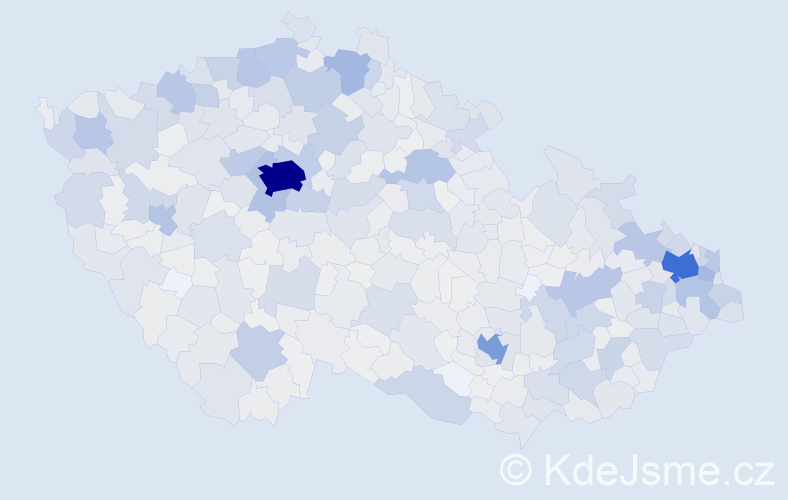 Jméno: 'Kristián', počet výskytů 3127 v celé ČR