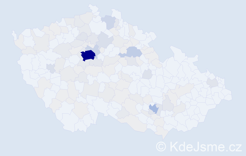 Jméno: 'Fedir', počet výskytů 363 v celé ČR