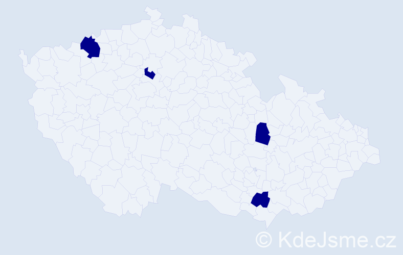 Jméno: 'Dominika Anna', počet výskytů 4 v celé ČR
