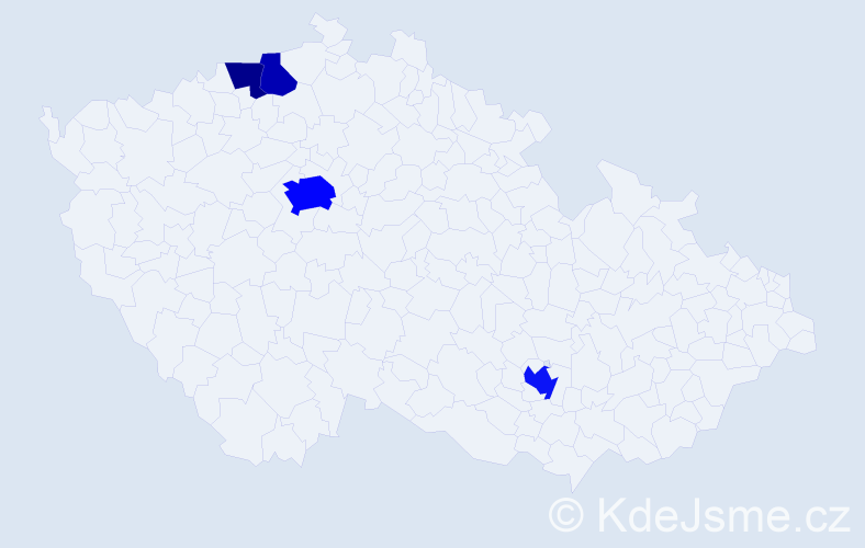 Jméno: 'Sona', počet výskytů 10 v celé ČR