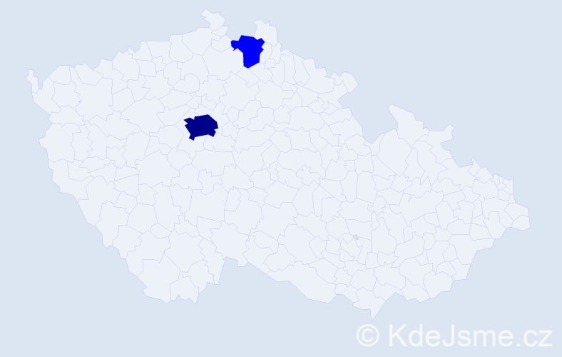 Jméno: 'Dariusz Robert', počet výskytů 3 v celé ČR
