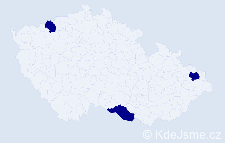 Jméno: 'Patrik Stanislav', počet výskytů 3 v celé ČR
