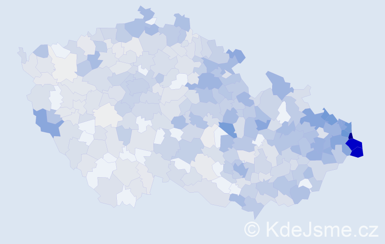 Jméno: 'Dorota', počet výskytů 1535 v celé ČR