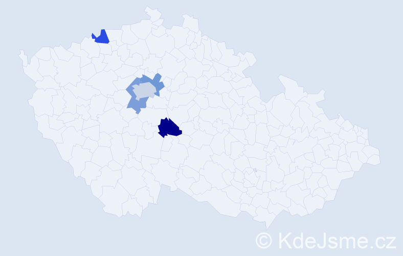 Jméno: 'Georgi Vasilev', počet výskytů 6 v celé ČR