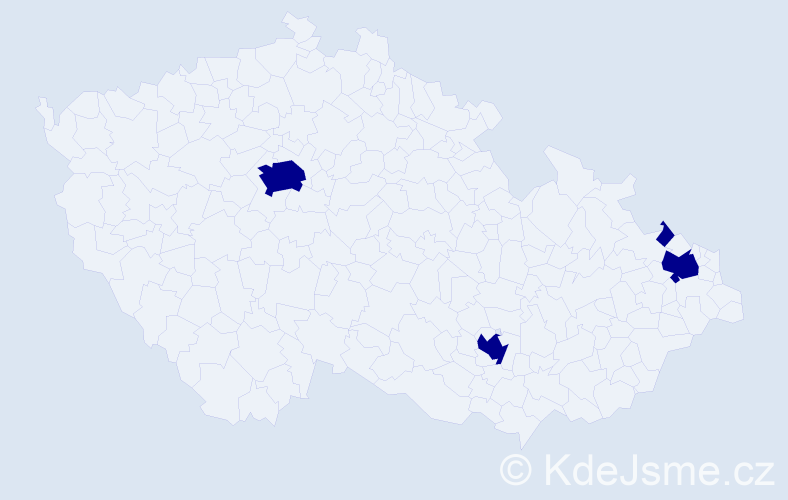 Jméno: 'Martin Rudolf', počet výskytů 4 v celé ČR
