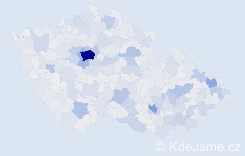 Jméno: 'Šimon', počet výskytů 17303 v celé ČR