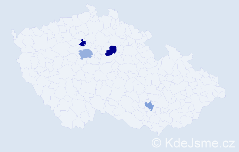 Jméno: 'Laurentiu', počet výskytů 8 v celé ČR