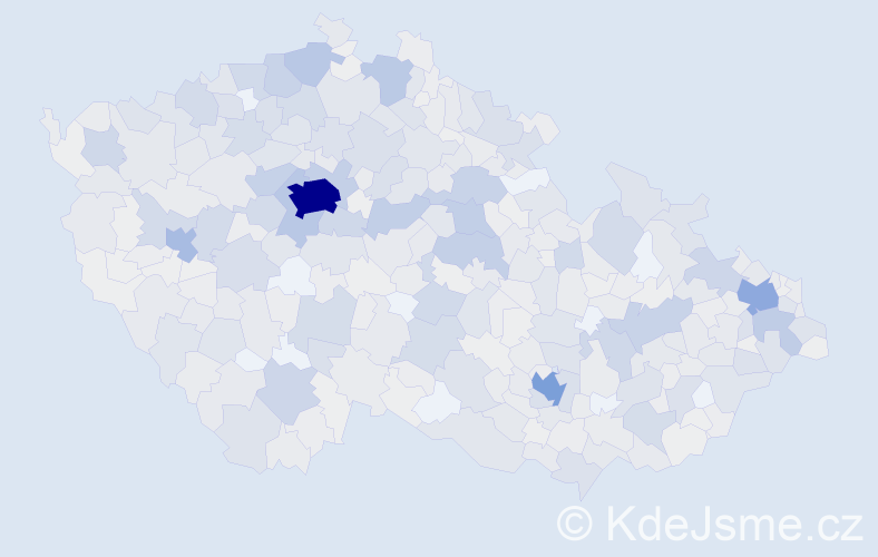 Jméno: 'Čeněk', počet výskytů 1547 v celé ČR