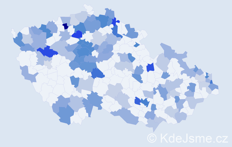 Jméno: 'Hanna', počet výskytů 217 v celé ČR