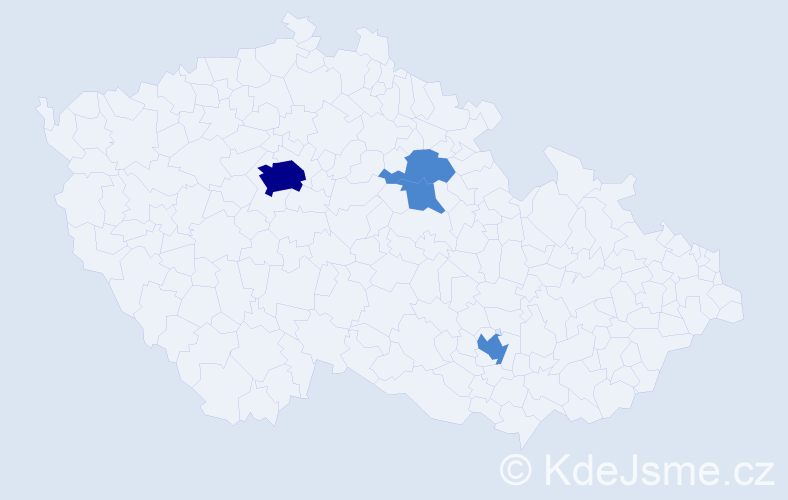 Jméno: 'Steven Mark', počet výskytů 6 v celé ČR