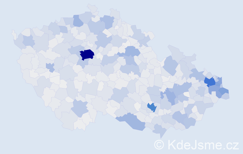 Jméno: 'Darina', počet výskytů 4808 v celé ČR