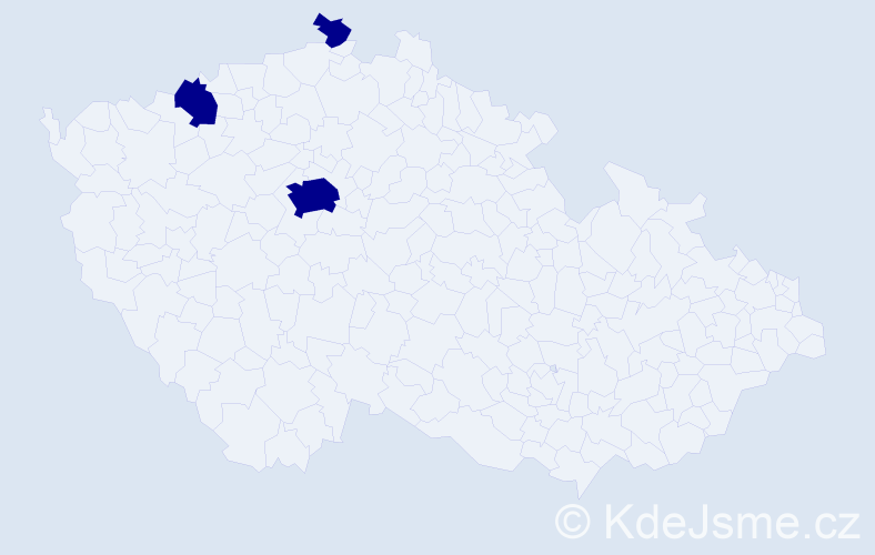 Jméno: 'Lan Phuong', počet výskytů 3 v celé ČR