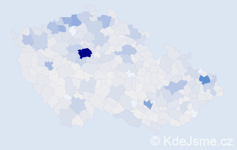 Jméno: 'Nataša', počet výskytů 2568 v celé ČR
