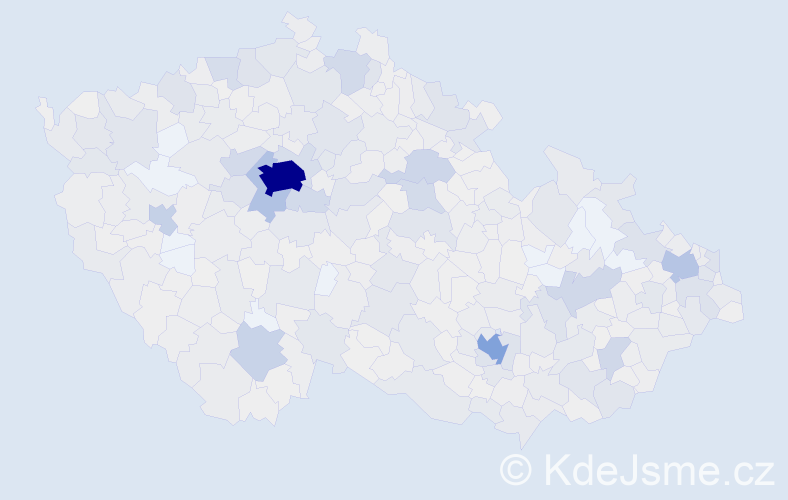 Jméno: 'Albert', počet výskytů 2249 v celé ČR