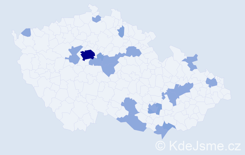 Jméno: 'Taras', počet výskytů 32 v celé ČR