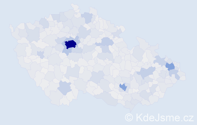 Jméno: 'Mikuláš', počet výskytů 5420 v celé ČR