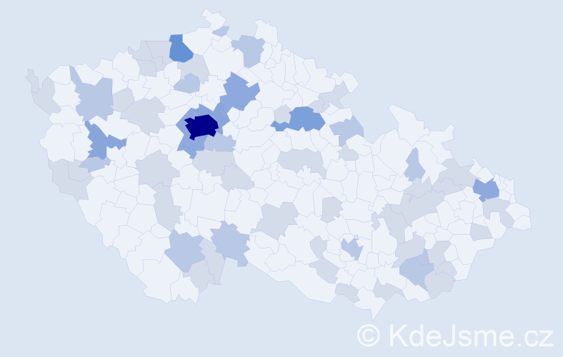 Jméno: 'Victorie', počet výskytů 112 v celé ČR