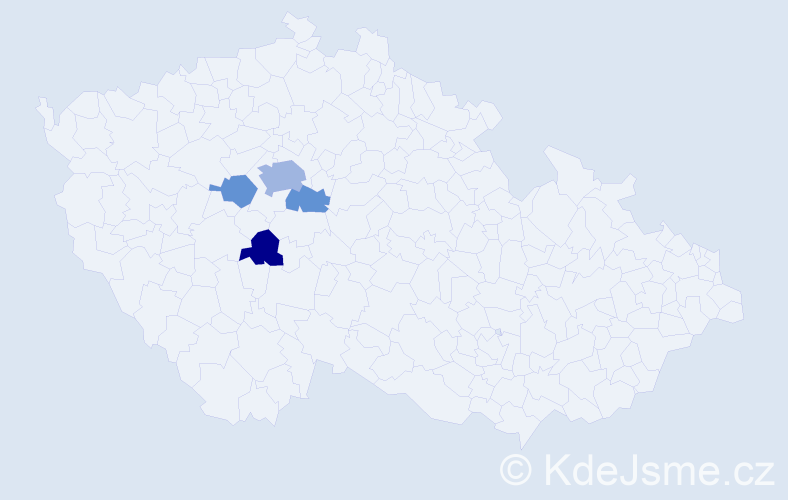 Jméno: 'Matviy', počet výskytů 8 v celé ČR