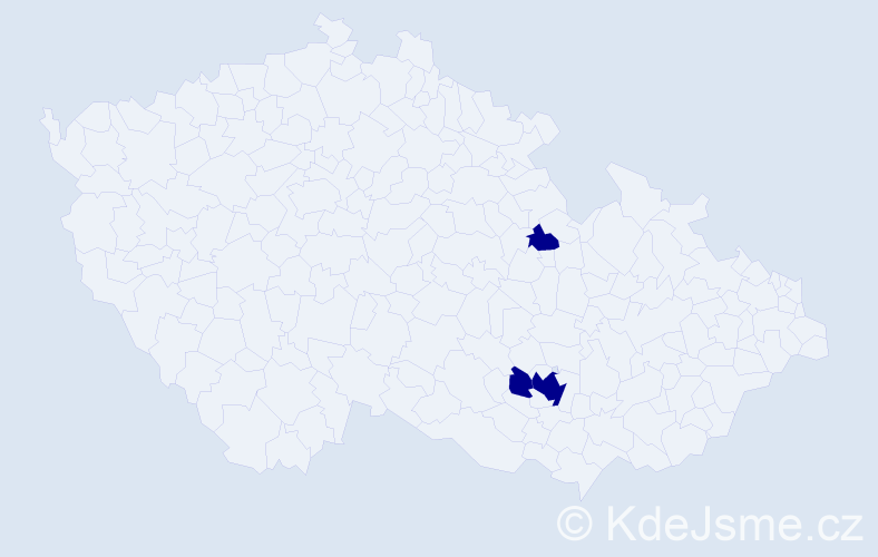 Jméno: 'Milan Daniel', počet výskytů 3 v celé ČR