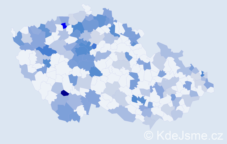 Jméno: 'Hanna', počet výskytů 248 v celé ČR