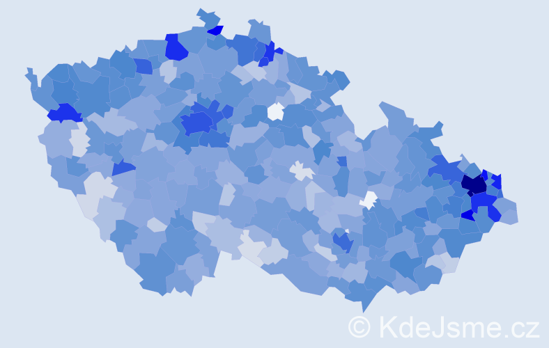 Jméno: 'Patricie', počet výskytů 3137 v celé ČR