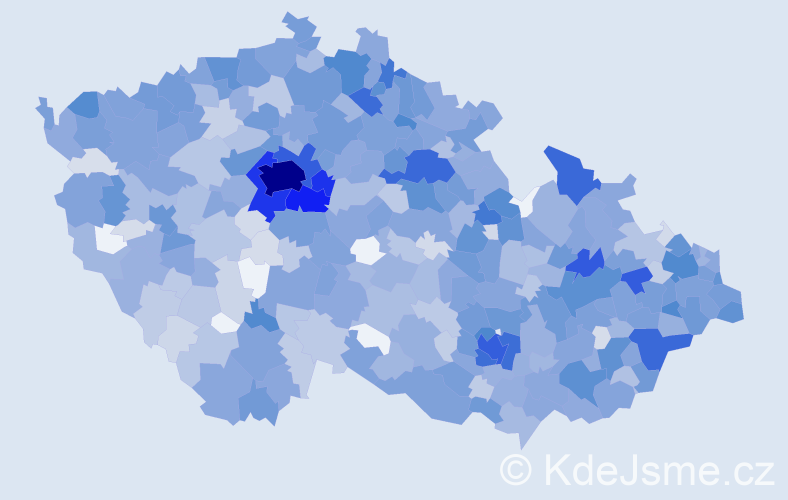 Jméno: 'Mariana', počet výskytů 2353 v celé ČR