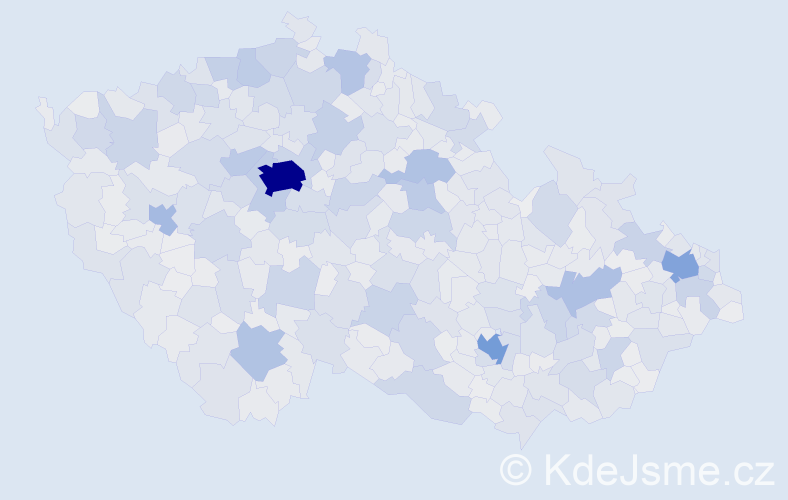 Jméno: 'Jiří', počet výskytů 314178 v celé ČR