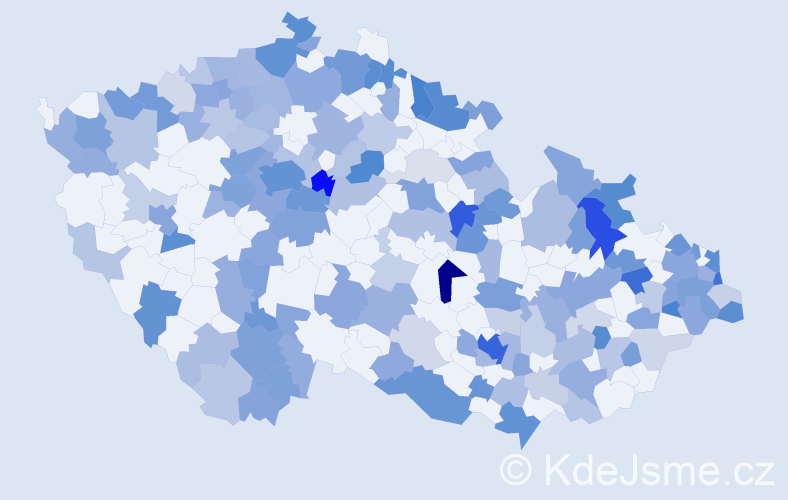 Jméno: 'Lena', počet výskytů 354 v celé ČR