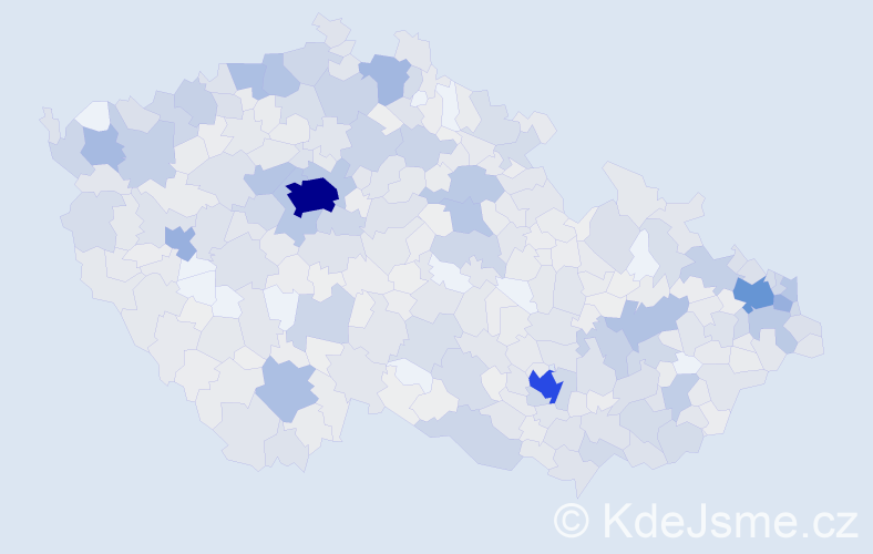 Jméno: 'Nicolas', počet výskytů 2126 v celé ČR