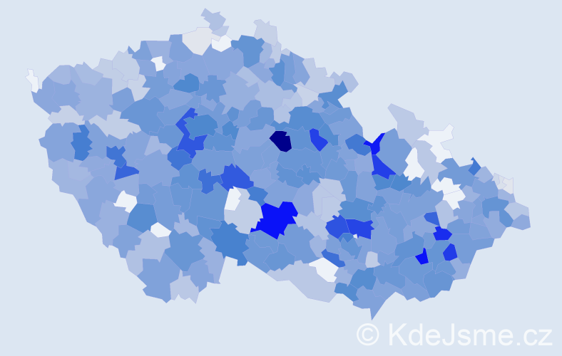 Jméno: 'Justýna', počet výskytů 1238 v celé ČR