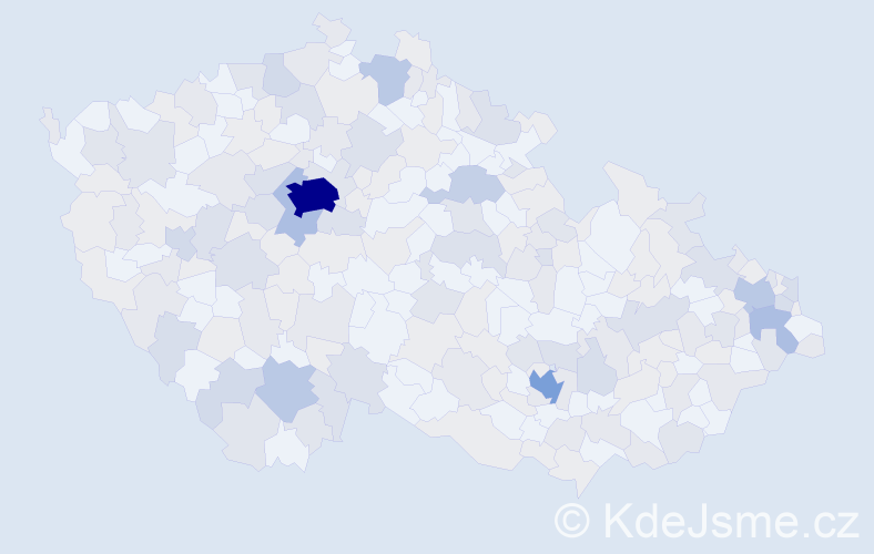 Jméno: 'Felix', počet výskytů 459 v celé ČR