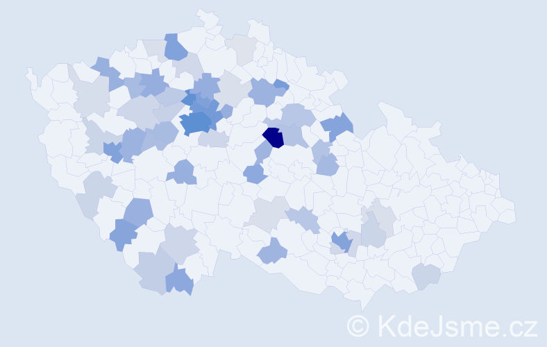 Jméno: 'Anatolii', počet výskytů 169 v celé ČR