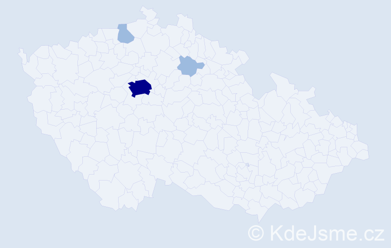 Jméno: 'Akramjon', počet výskytů 6 v celé ČR