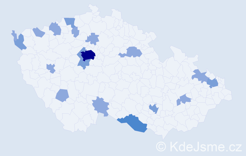 Jméno: 'Thanh Tung', počet výskytů 31 v celé ČR