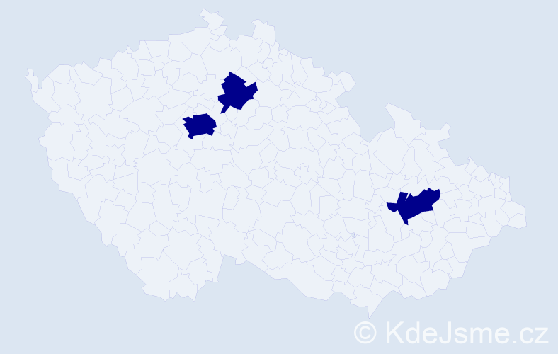 Jméno: 'Ba Phu', počet výskytů 3 v celé ČR