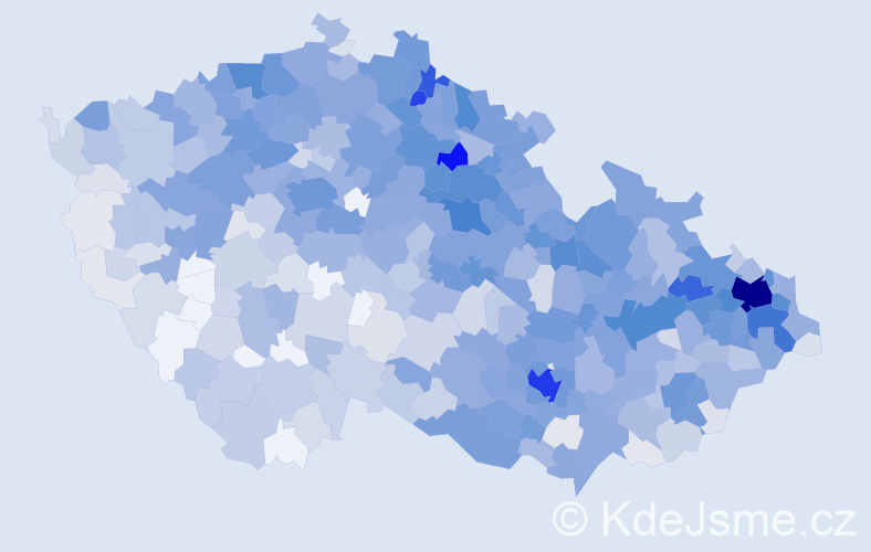 Jméno: 'Alenka', počet výskytů 2305 v celé ČR