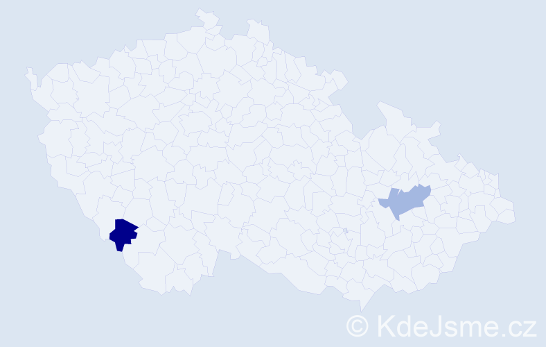 Jméno: 'Viet Loi', počet výskytů 2 v celé ČR