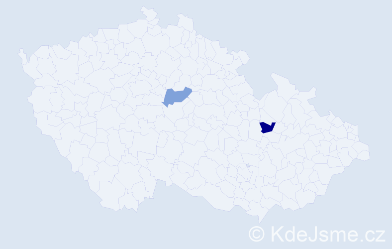 Jméno: 'Luke Edward', počet výskytů 2 v celé ČR