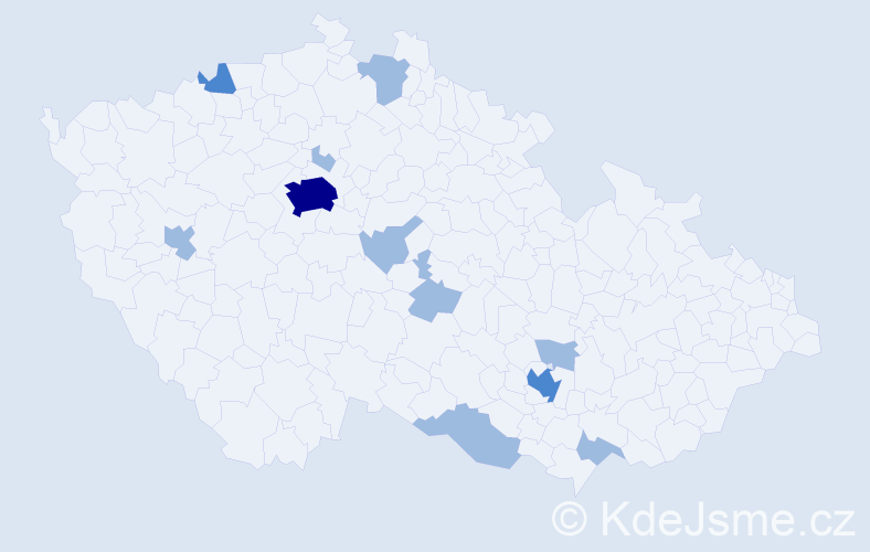 Jméno: 'Ionut', počet výskytů 16 v celé ČR