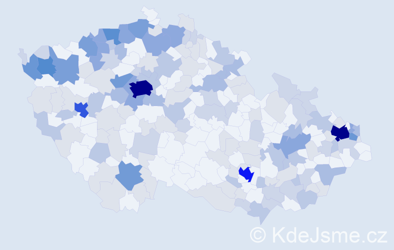 Jméno: 'Melisa', počet výskytů 417 v celé ČR