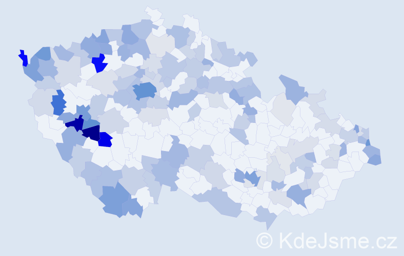Jméno: 'Stefan', počet výskytů 434 v celé ČR