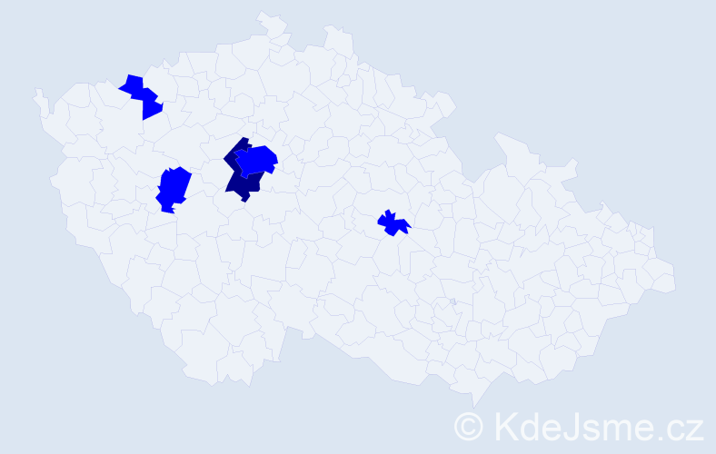 Jméno: 'Martin Jakub', počet výskytů 6 v celé ČR