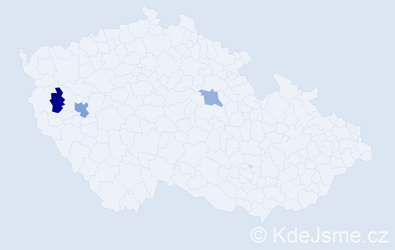 Jméno: 'Lukáš Ladislav', počet výskytů 4 v celé ČR