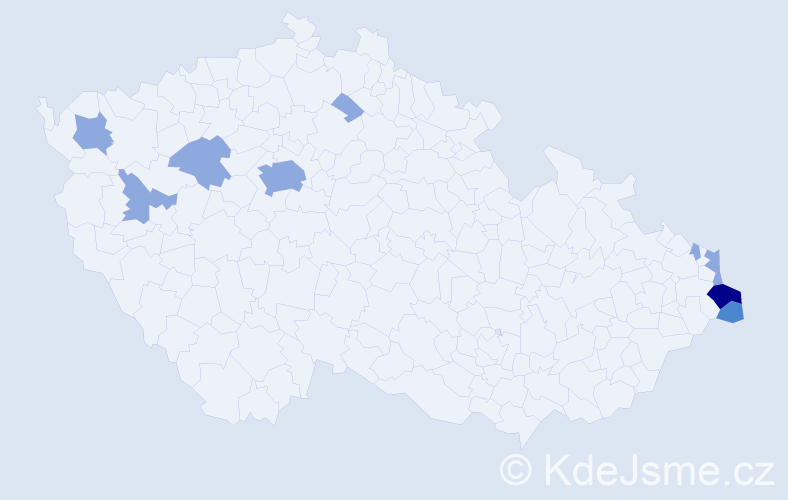 Jméno: 'Zbygniew', počet výskytů 15 v celé ČR