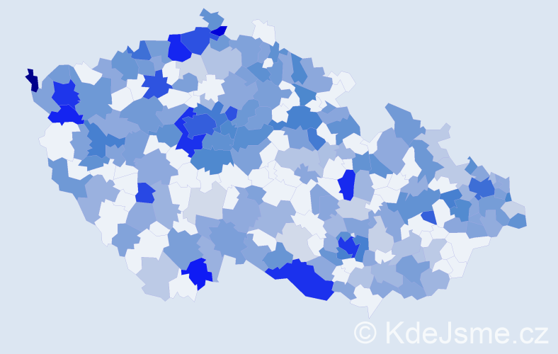 Jméno: 'Charlotte', počet výskytů 580 v celé ČR