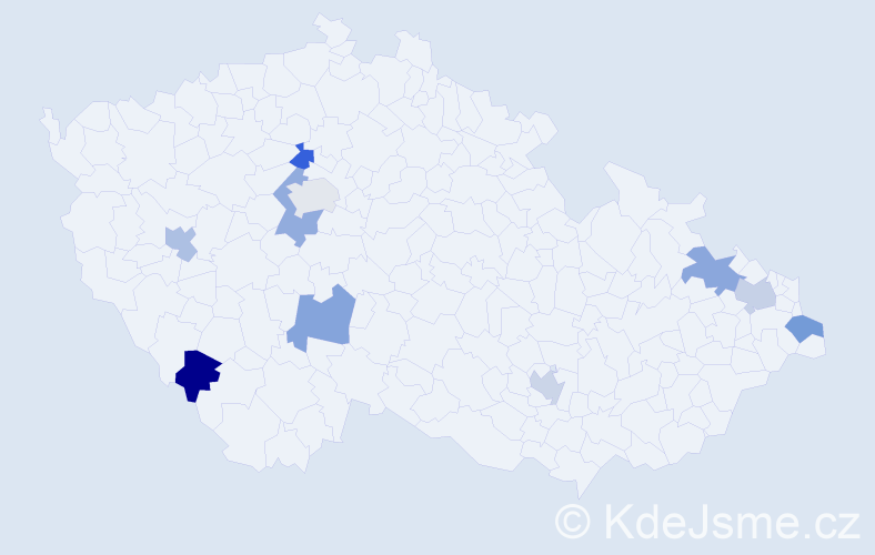 Jméno: 'Natálie Ema', počet výskytů 10 v celé ČR