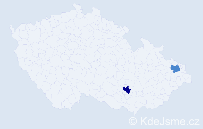 Jméno: 'Halit', počet výskytů 4 v celé ČR