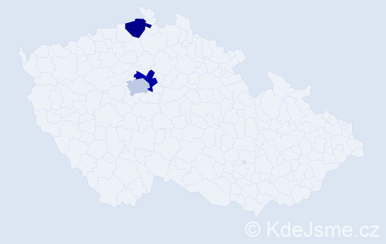 Jméno: 'Ba Phong', počet výskytů 3 v celé ČR